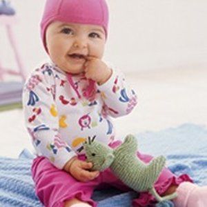 Hanna Andersson Baby Girls Barnyard Turtlesuit